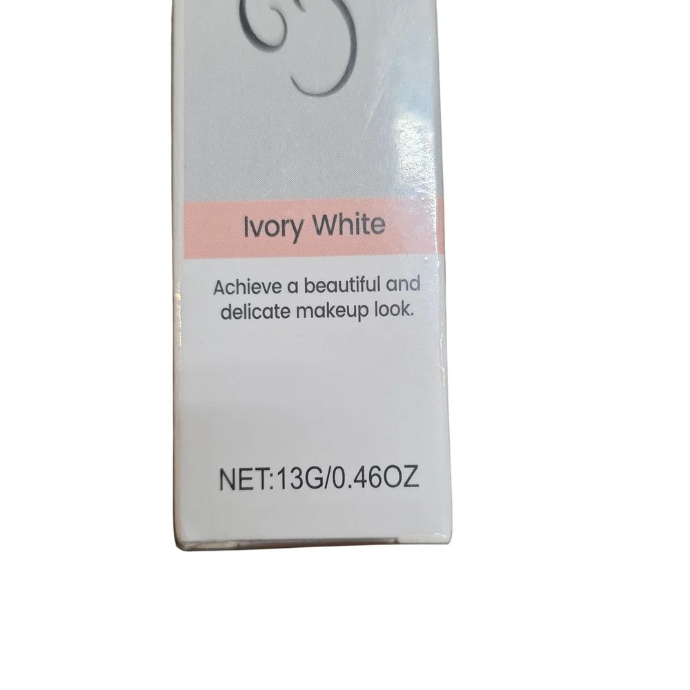 Color Changing Foundation Stick Ivory White 13g with Built In Brush